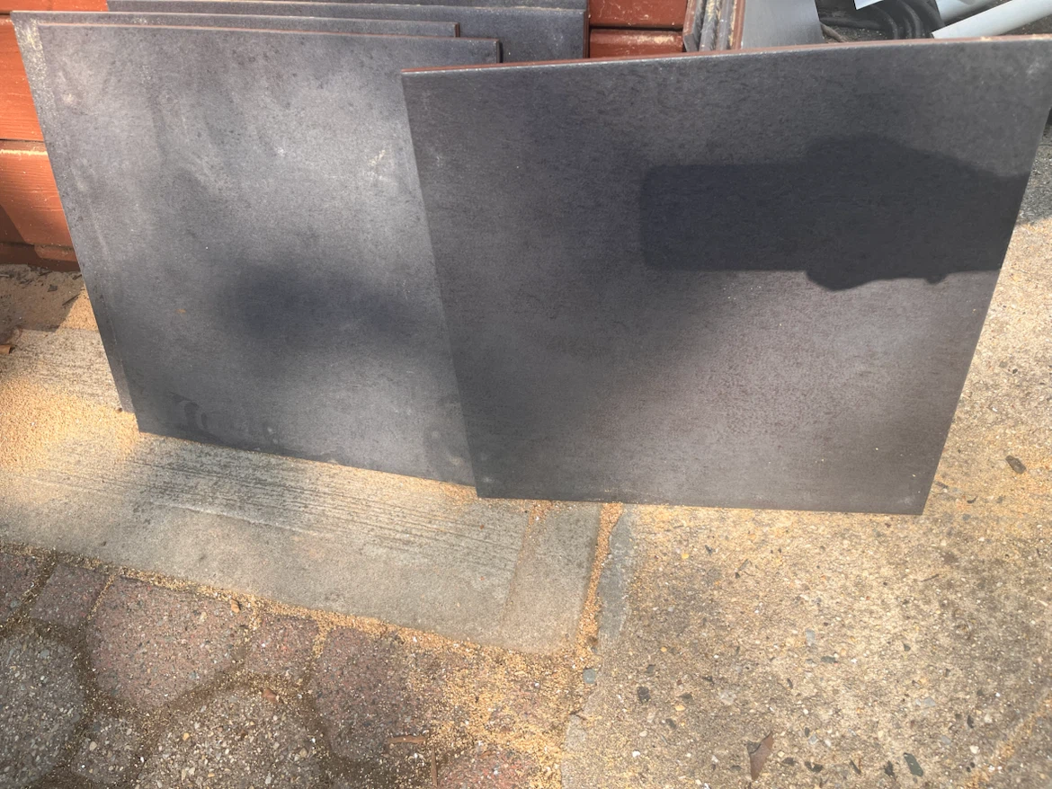 FREE - 9 Ceramic Black Tiles 16x16 - photo 2