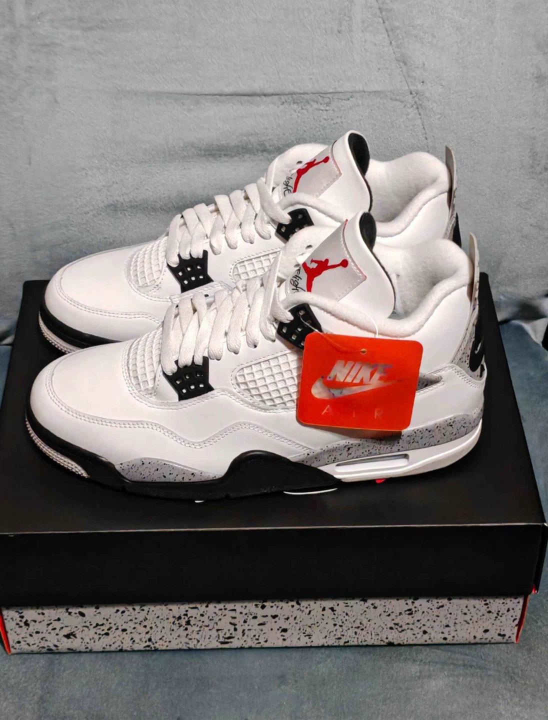 Jordan 4 White Cement - photo 3