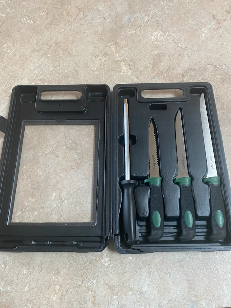Schrade Sea Sweep Fillet Knife Set with Sharpener - photo 2