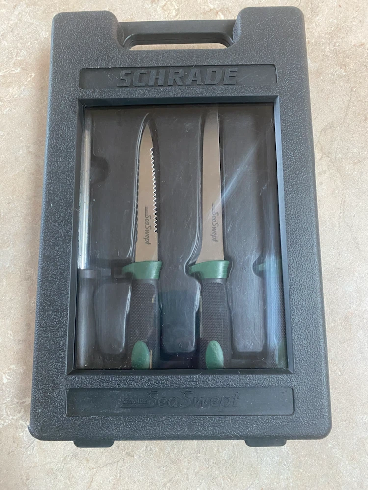 Schrade Sea Sweep Fillet Knife Set with Sharpener - photo 3