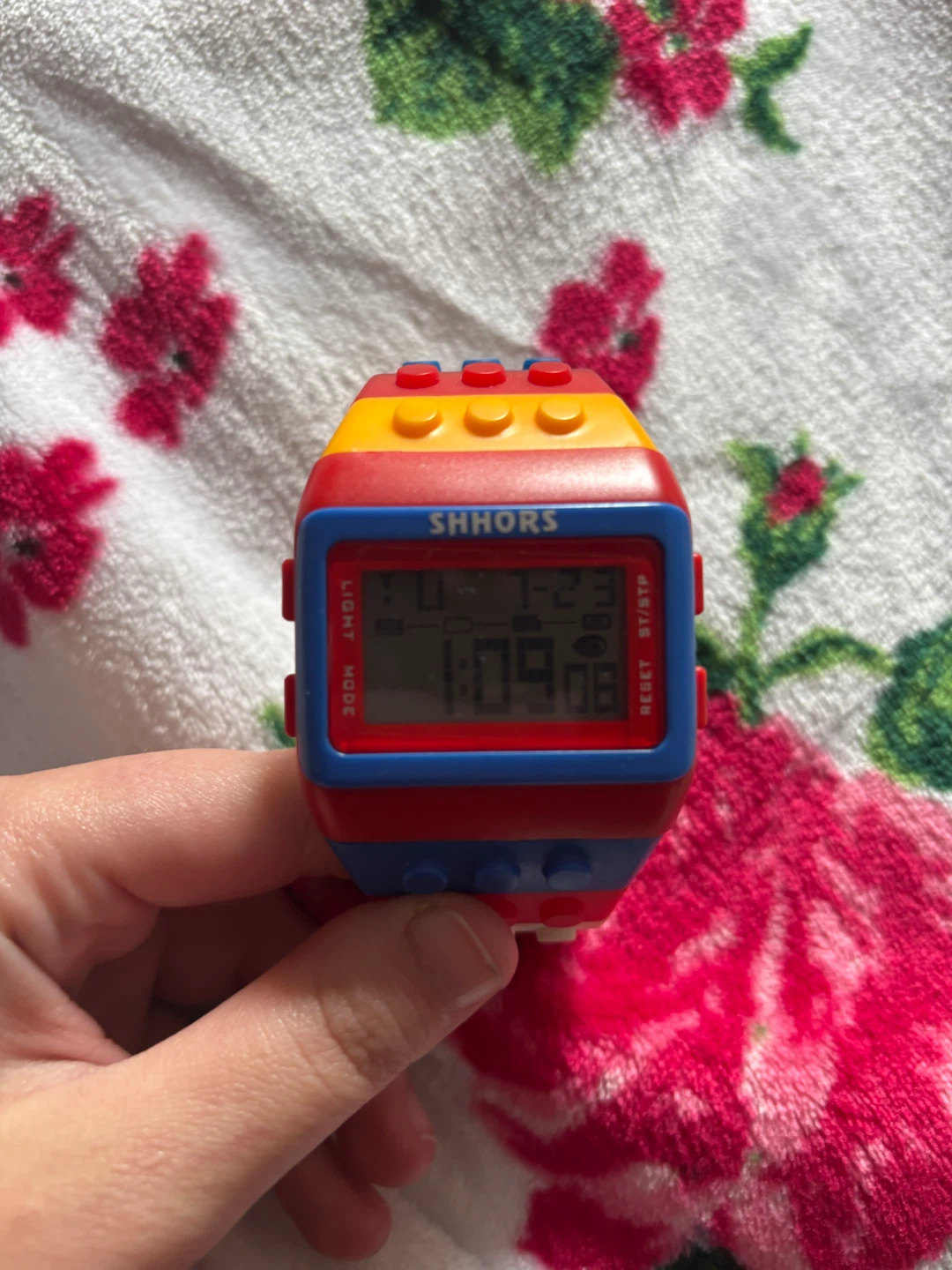 SHHORS Kids Watch - Colourful Brick Design