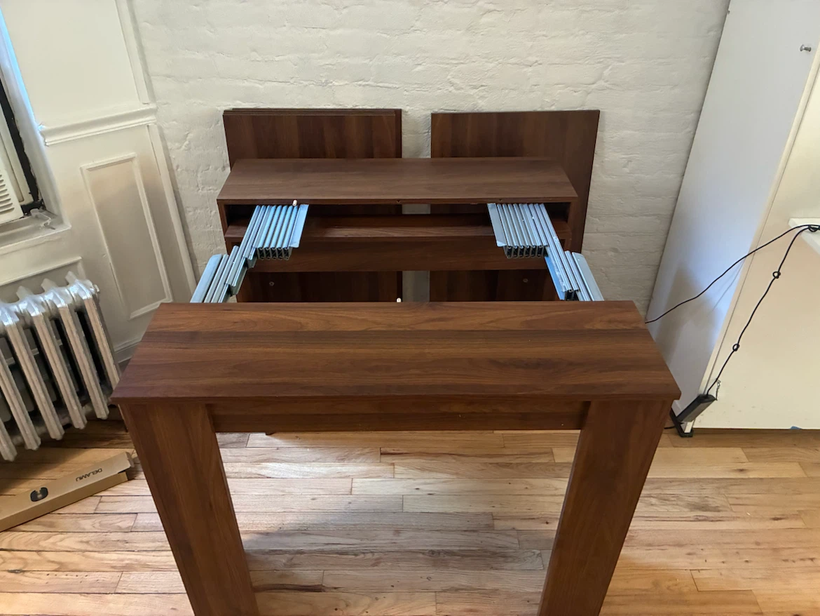 Extendable dining table - photo 4