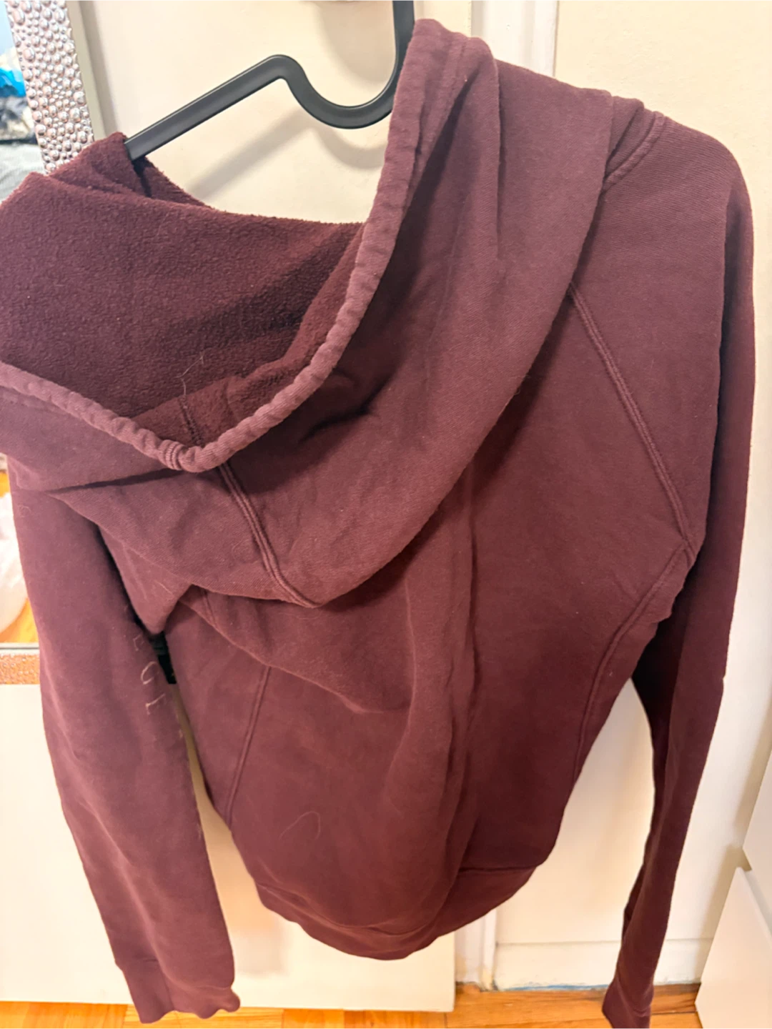 Maroon Full Zip Hoodie - photo 4