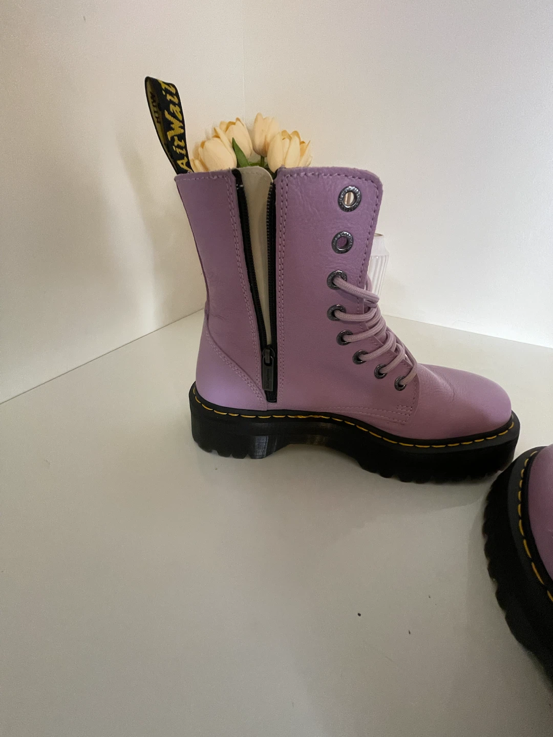 Dr. Martens JADON III Lilac Boots Size 10 UK - photo 2