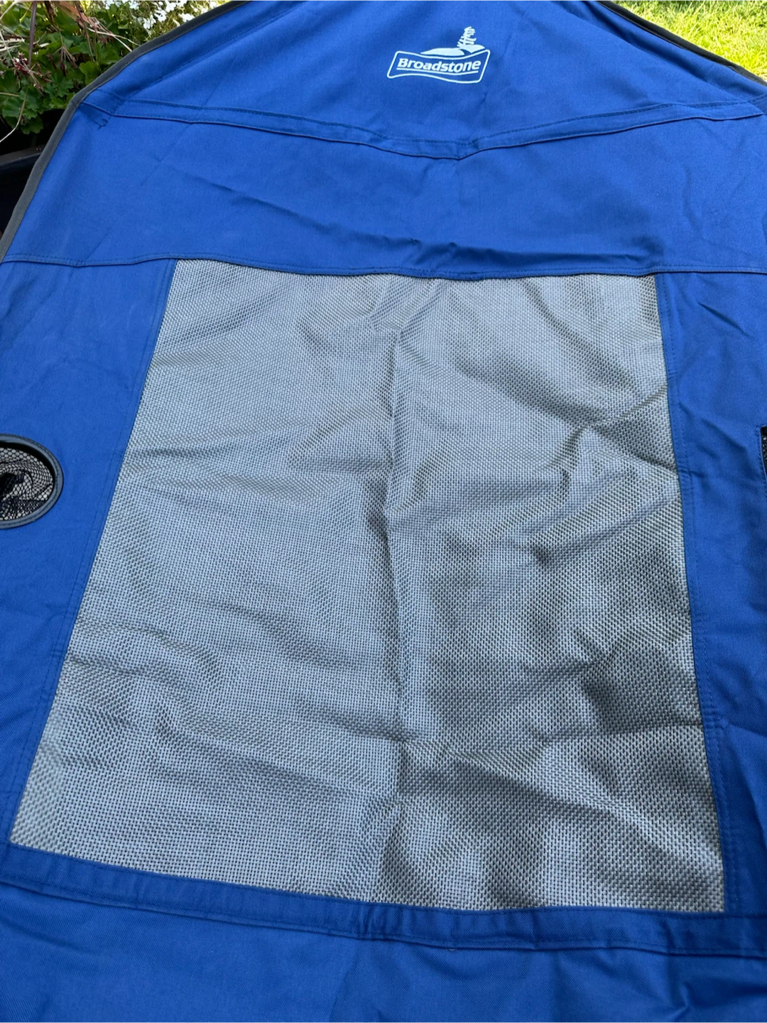 Broadstone Blue Hammock Lounger with Stand and Carrying Bag - photo 2