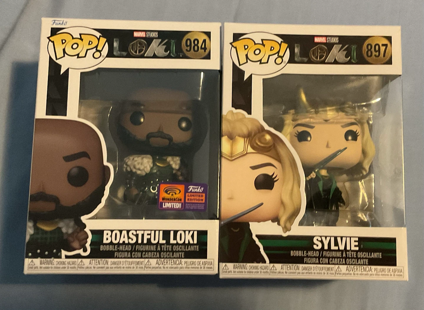Funko Pop! Marvel Loki - Boastful Loki & Sylvie