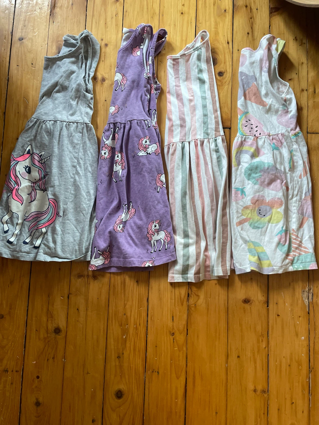 H&M Girls Dress Bundle – Size 4–6A (4 Dresses)