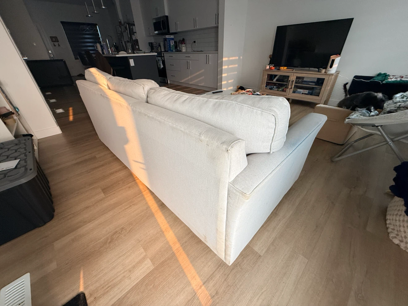 Couch and couch cover - photo 2