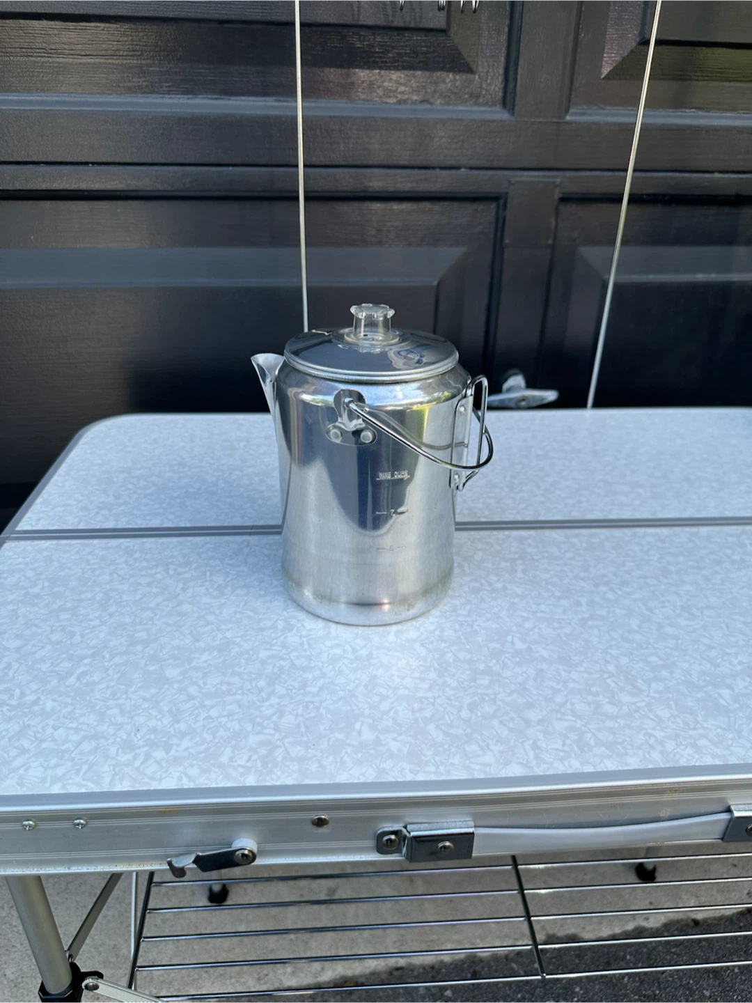 Aluminum Percolator Coffee Pot