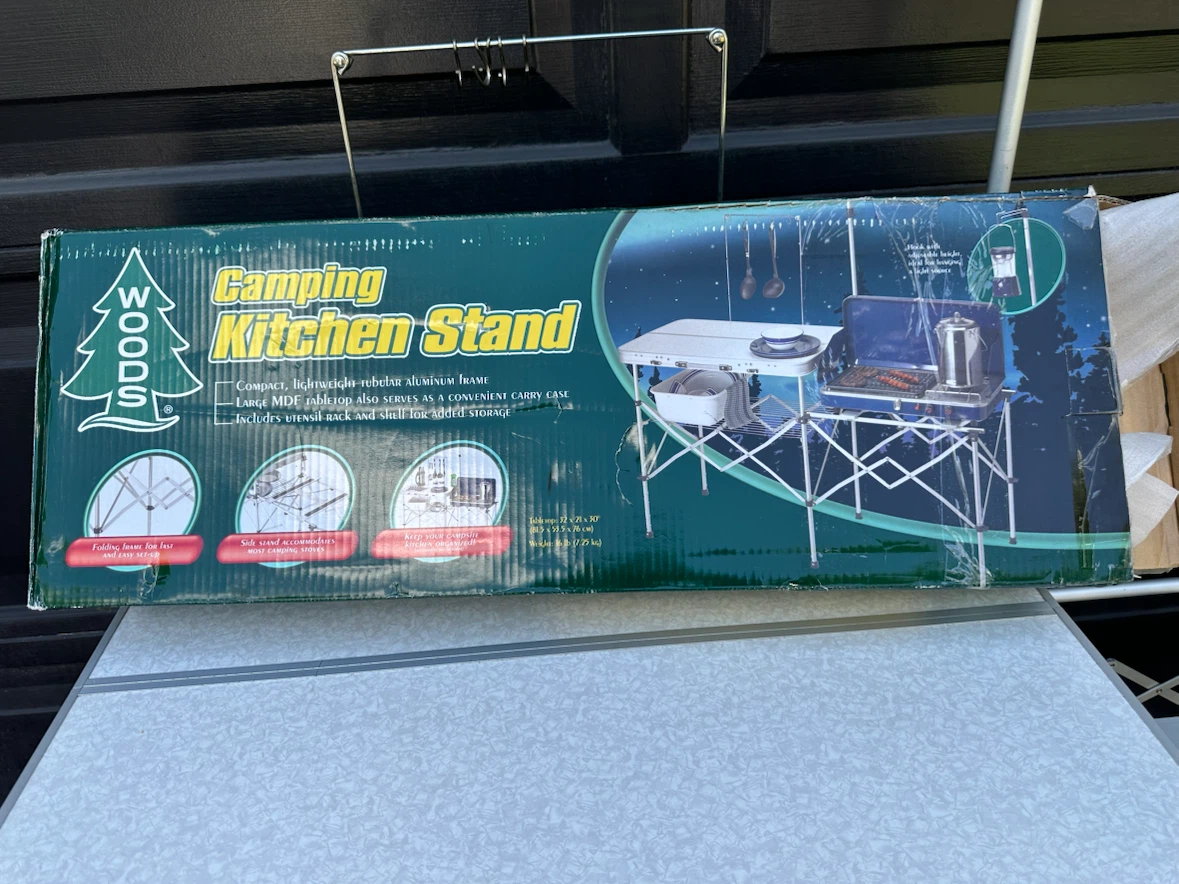 Woods Camping Kitchen Stand