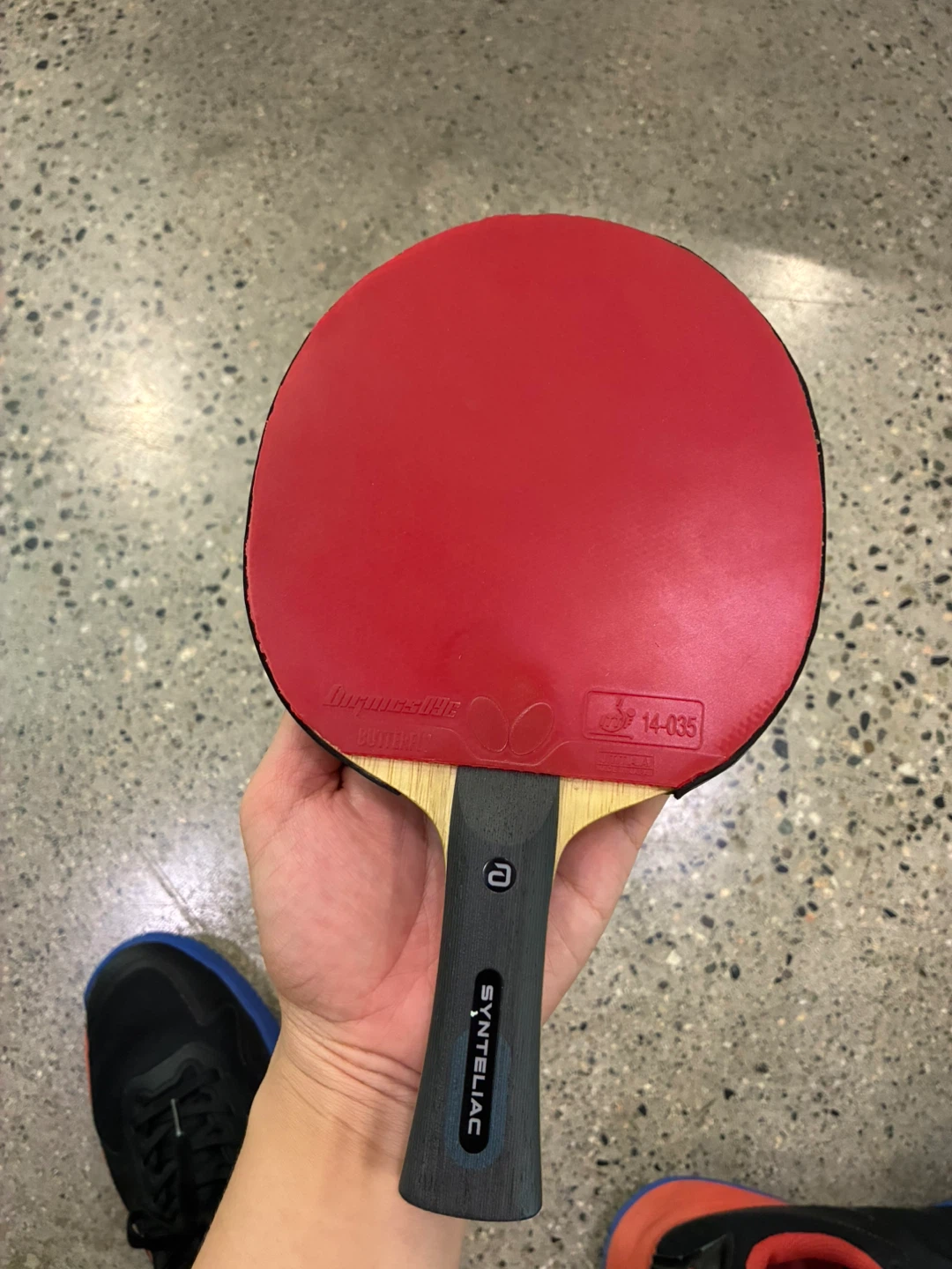 🏓 Synteliac blade +Dignics 09C+ Rasanter R47