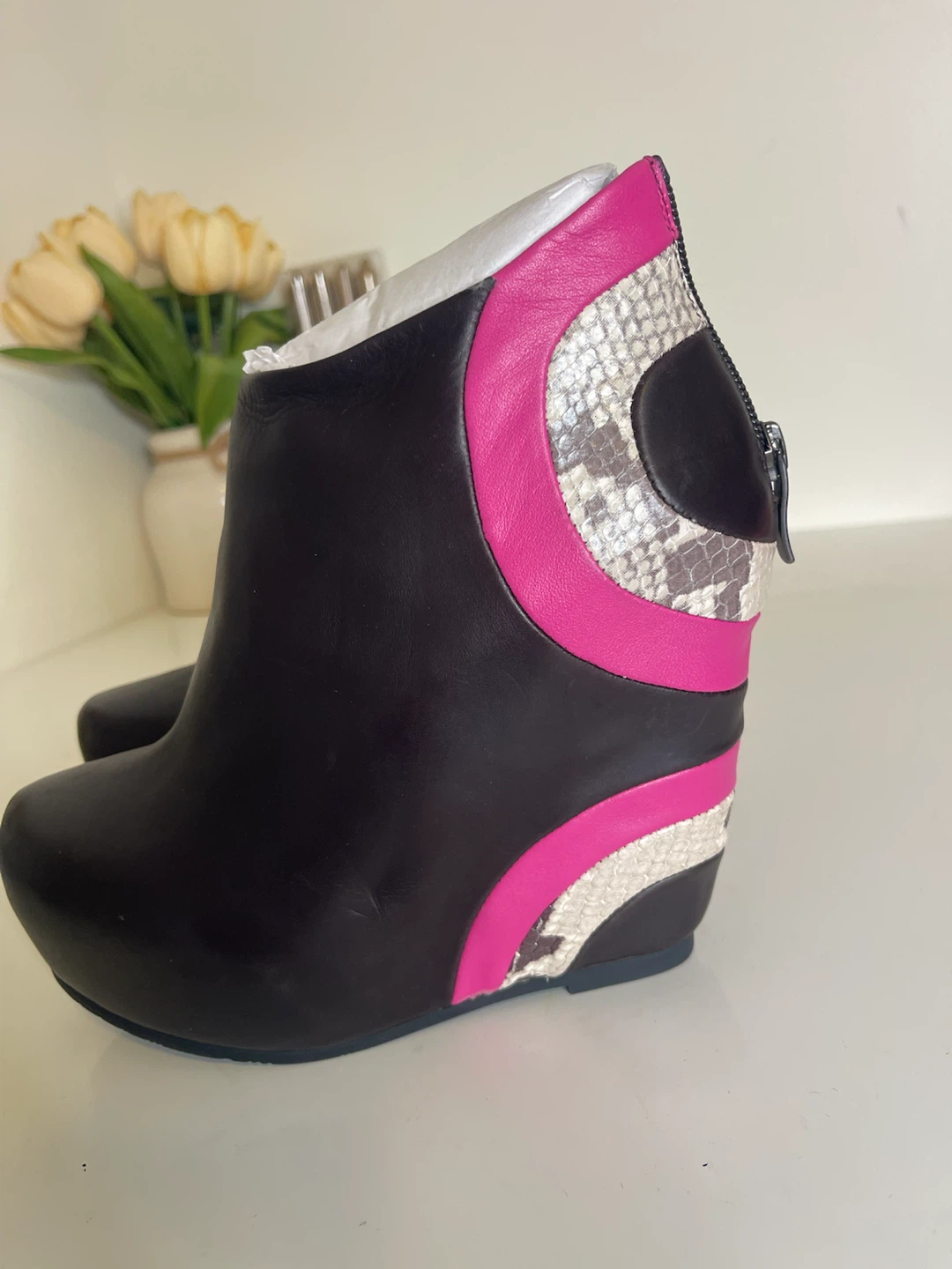 Bonnie Jean Ankle Wedge Boots - photo 2