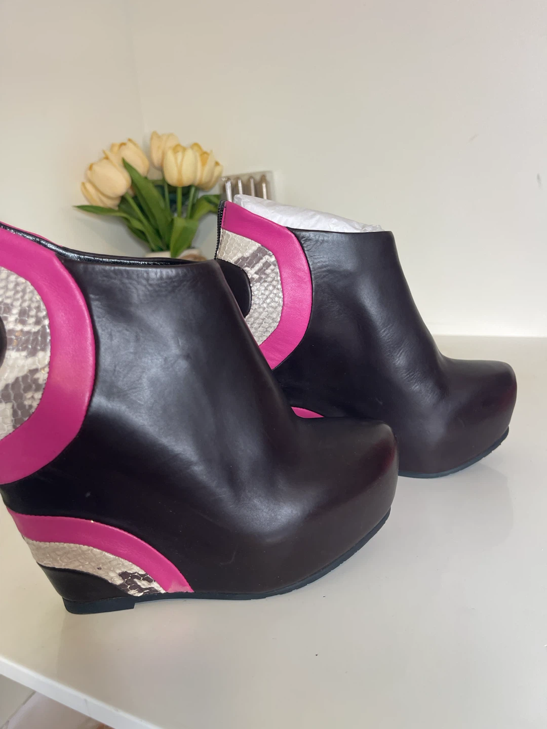 Bonnie Jean Ankle Wedge Boots - photo 3