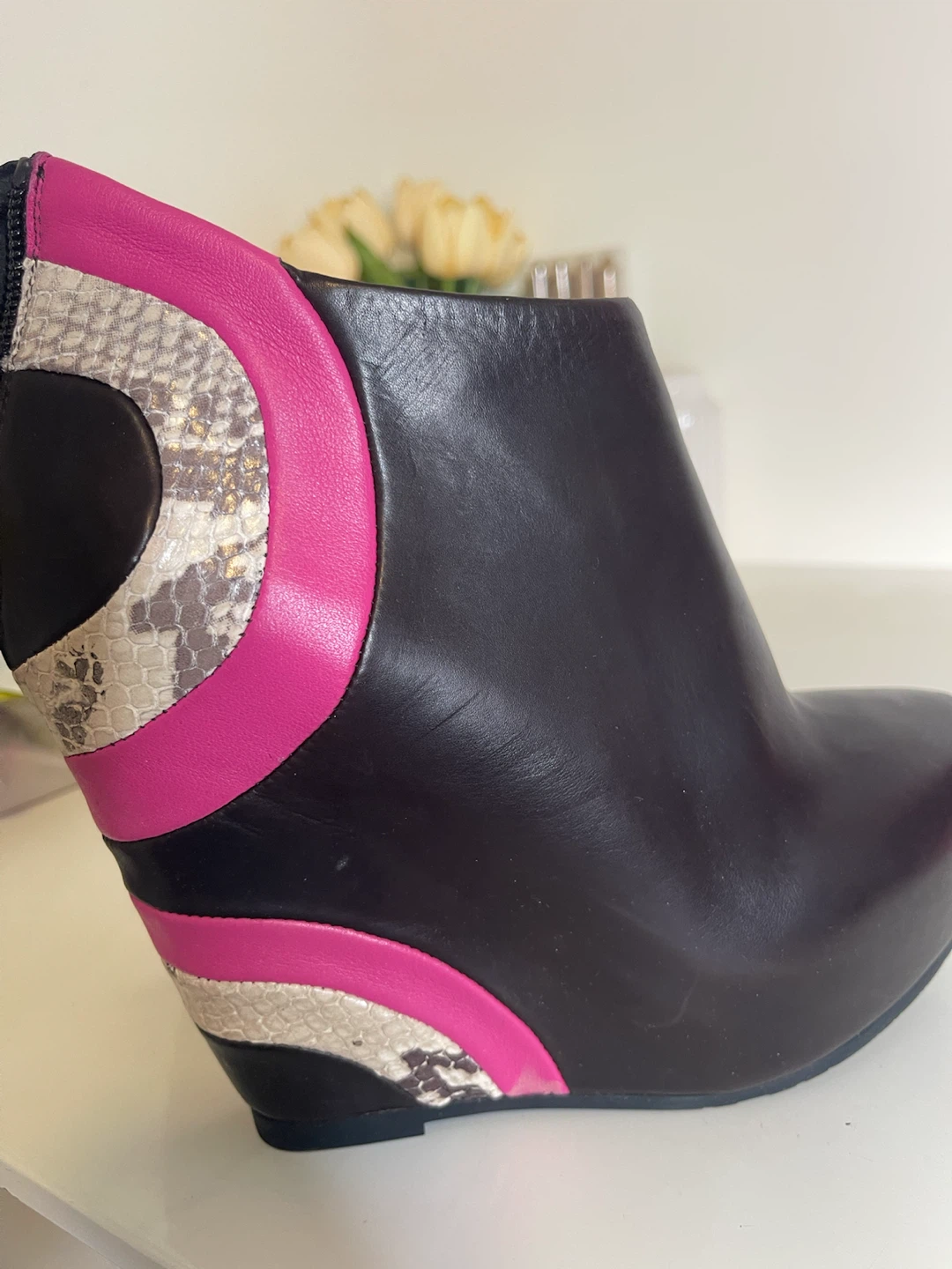 Bonnie Jean Ankle Wedge Boots - photo 4