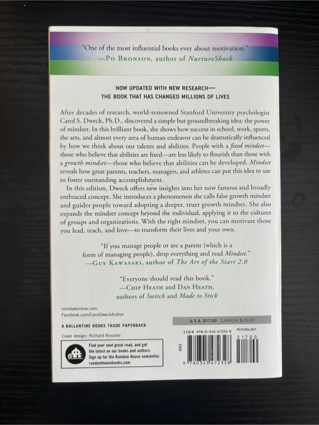 Mindset - Carol S. Dweck - photo 2