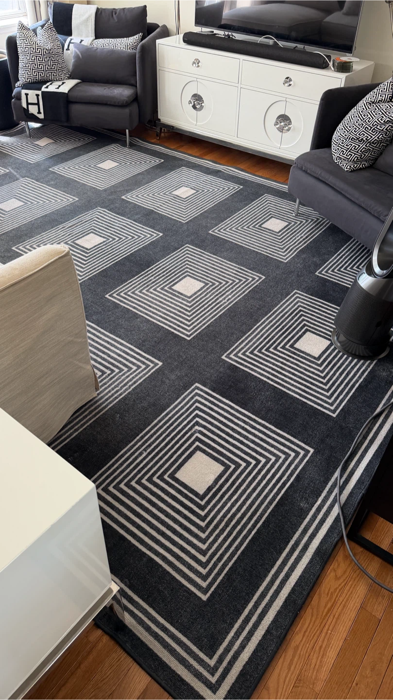 Jonathan Adler Matrix Tufted Rug + Pad (9x12)