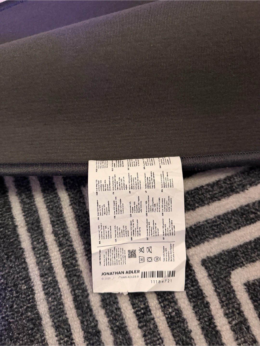 Jonathan Adler Matrix Tufted Rug + Pad (9x12) - photo 5