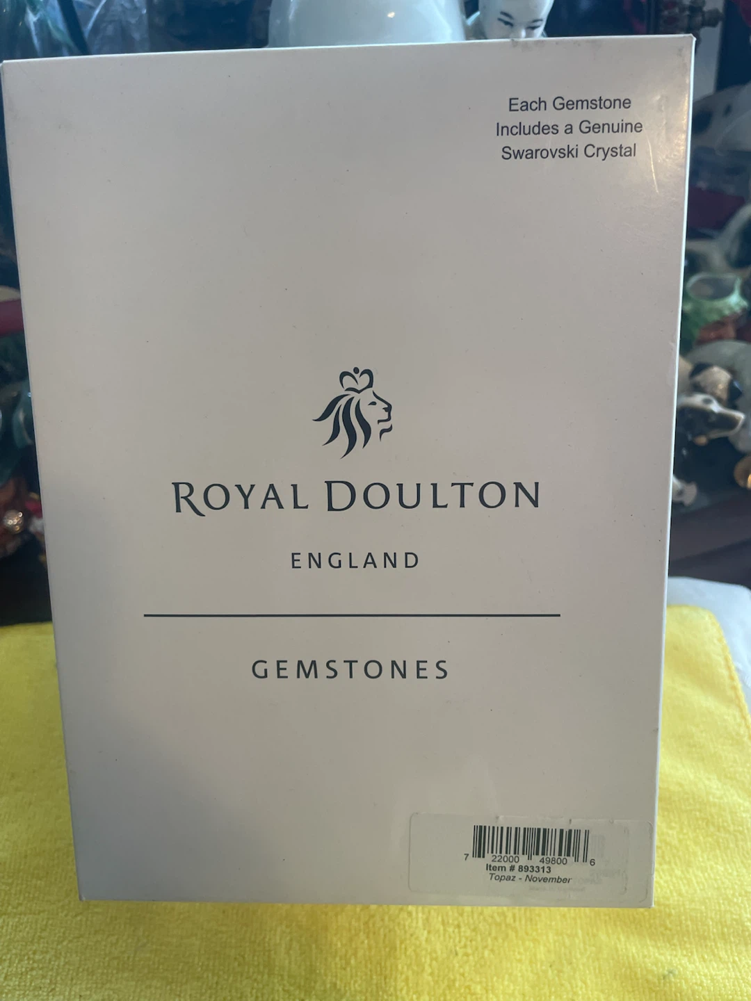 Royal Doulton Gemstones Collection November Topaz Figurine - photo 4