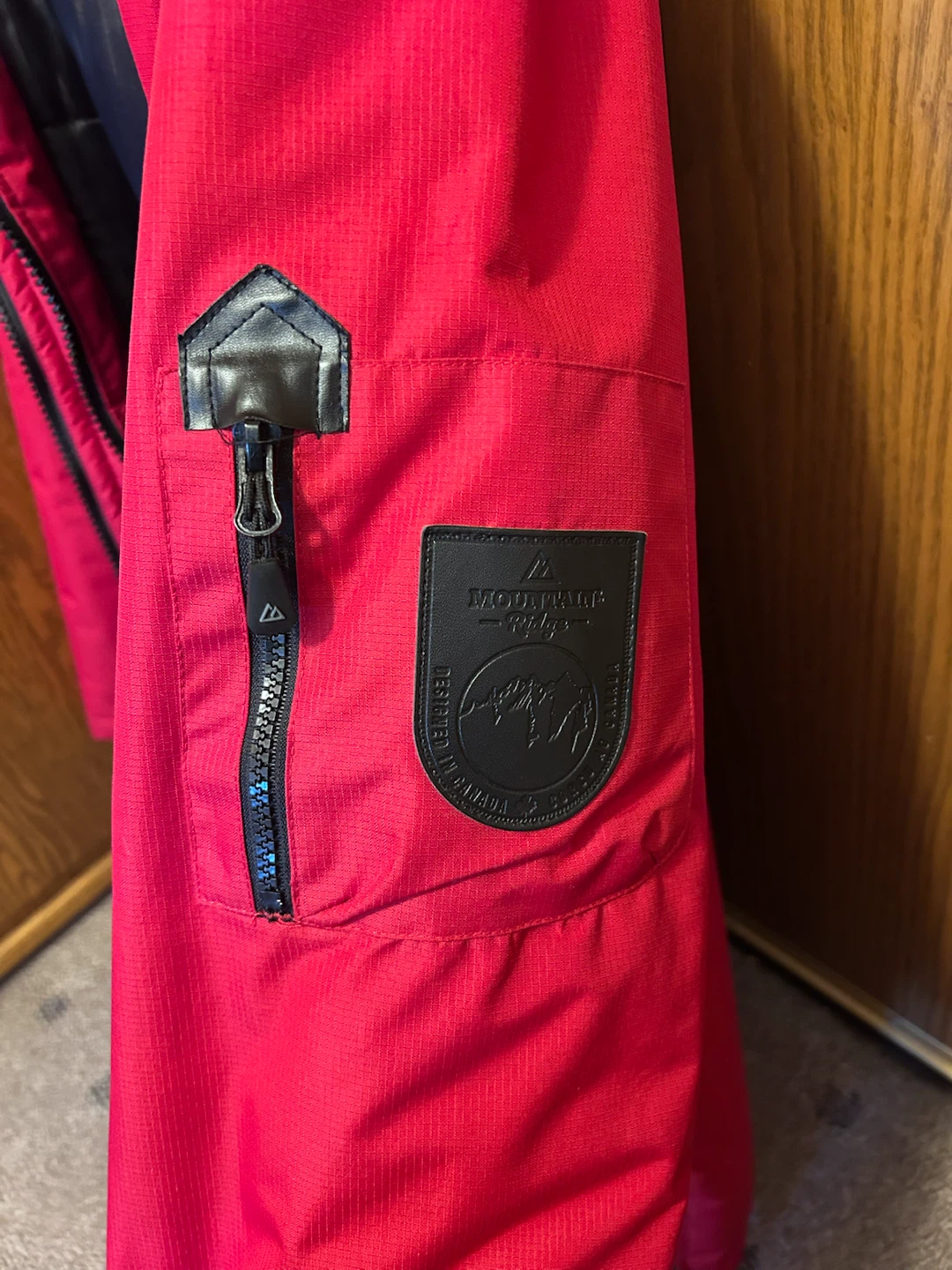 Mountain Ridge Red Winter Parka Jacket - photo 3