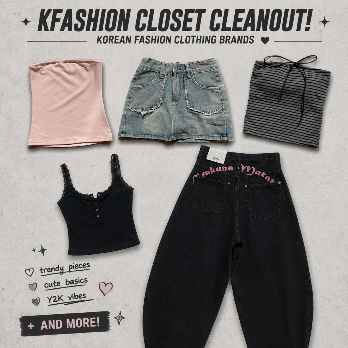 Price in description - Kfashion Closet Cleanout 🩷