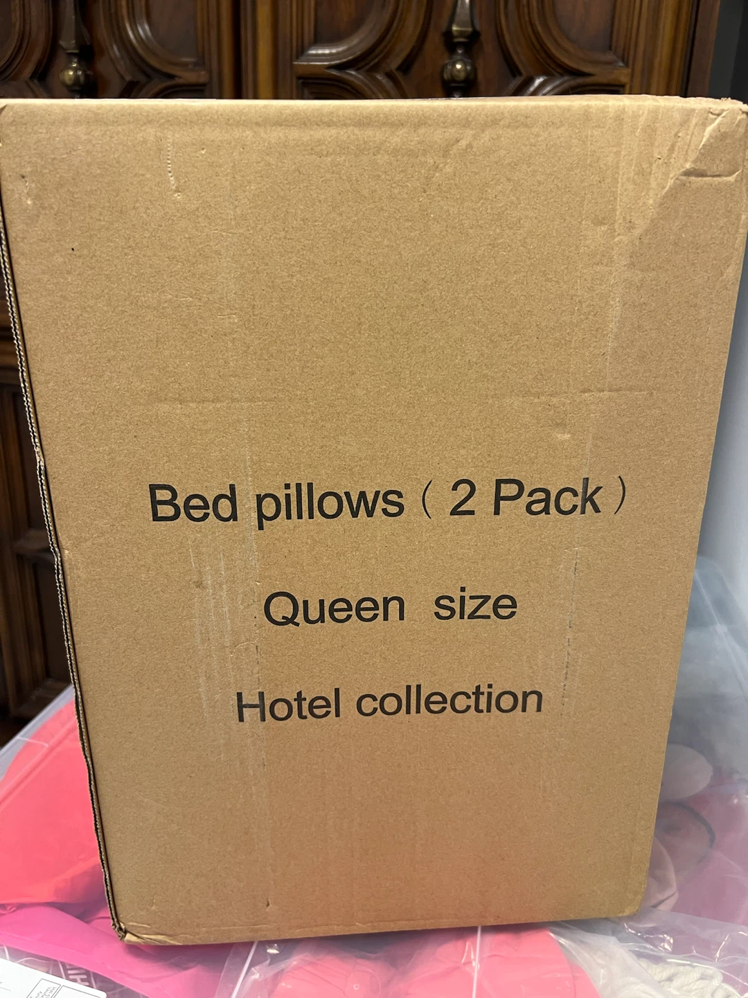 Bed Pillows - Queen Size, 2 Pack