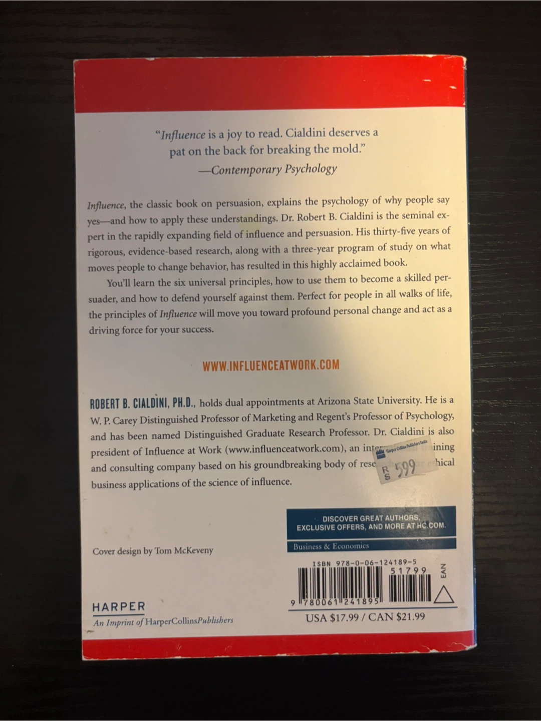 Influence: The Psychology of Persuasion - photo 2