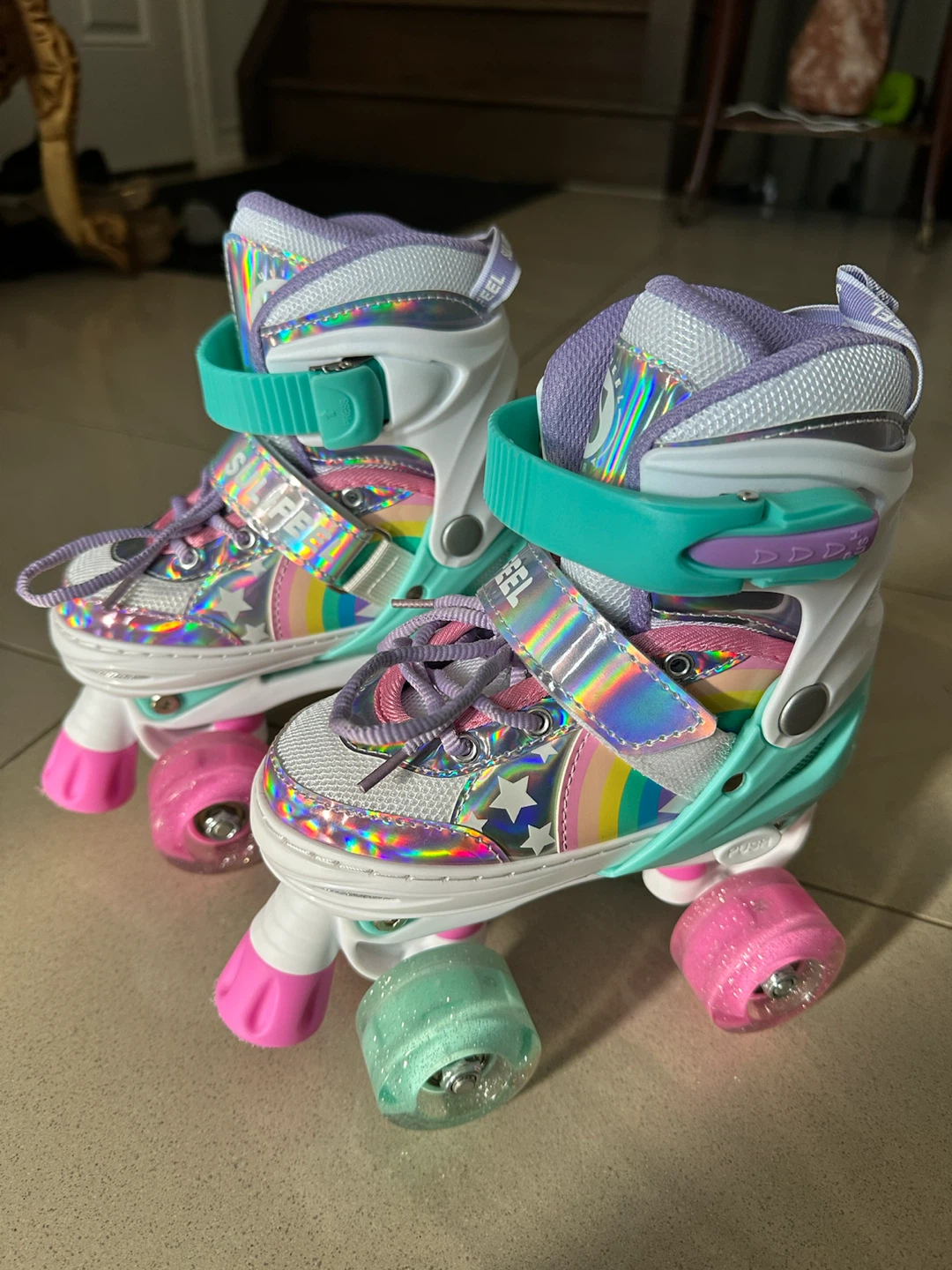 Sulifeel Rainbow Roller Skates - photo 2