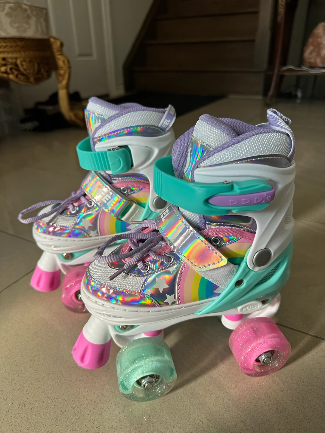 Sulifeel Rainbow Roller Skates - photo 3