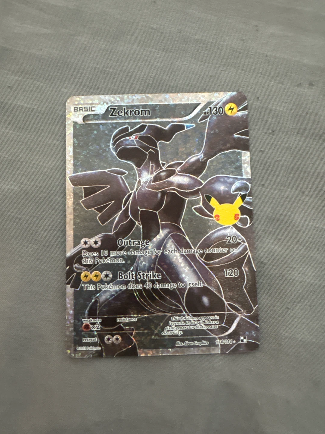 Pokemon Card - Zekrom