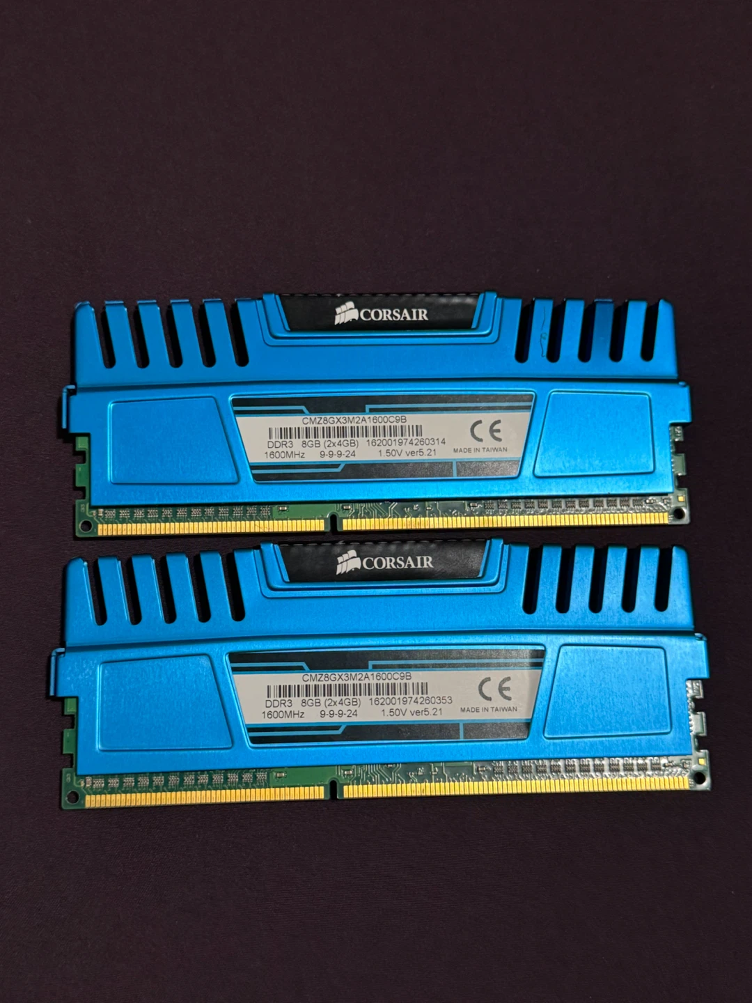 Corsair Vengeance DDR3 Ram 2 Sticks - photo 2