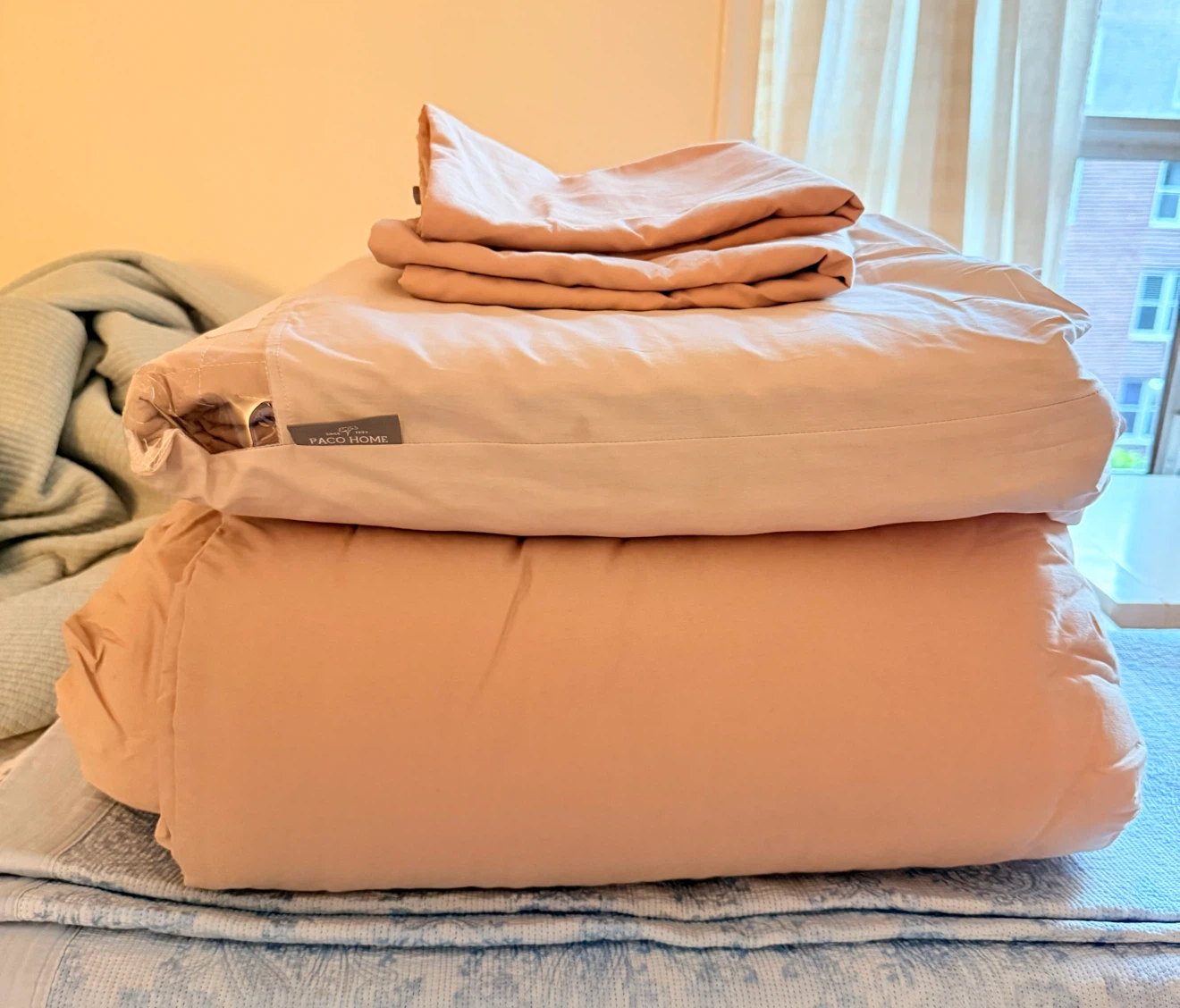 PACO HOME Duvet Cover and Filing Set