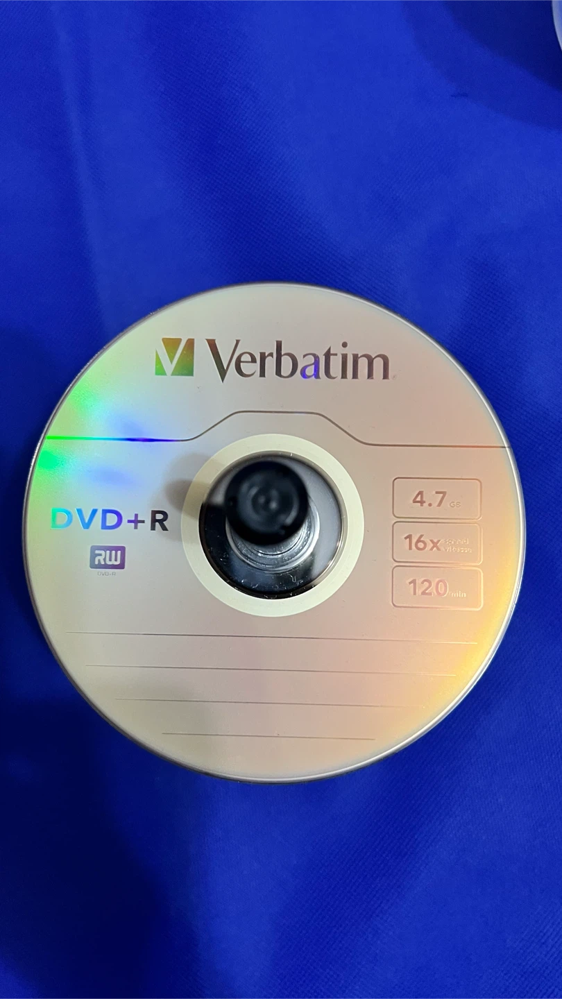 Verbatim DVD+R RW Disc Spindle
