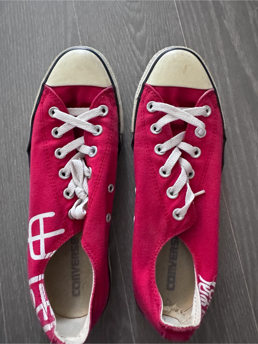 Converse All Star Red Low Top Sneakers