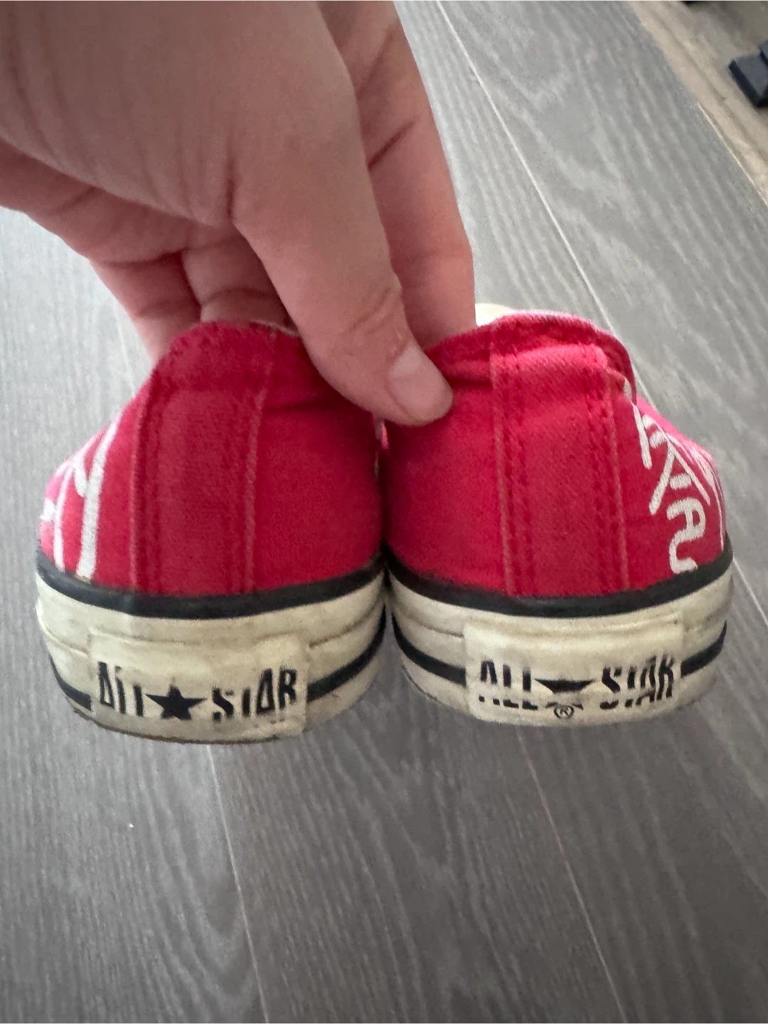 Converse All Star Red Low Top Sneakers - photo 4