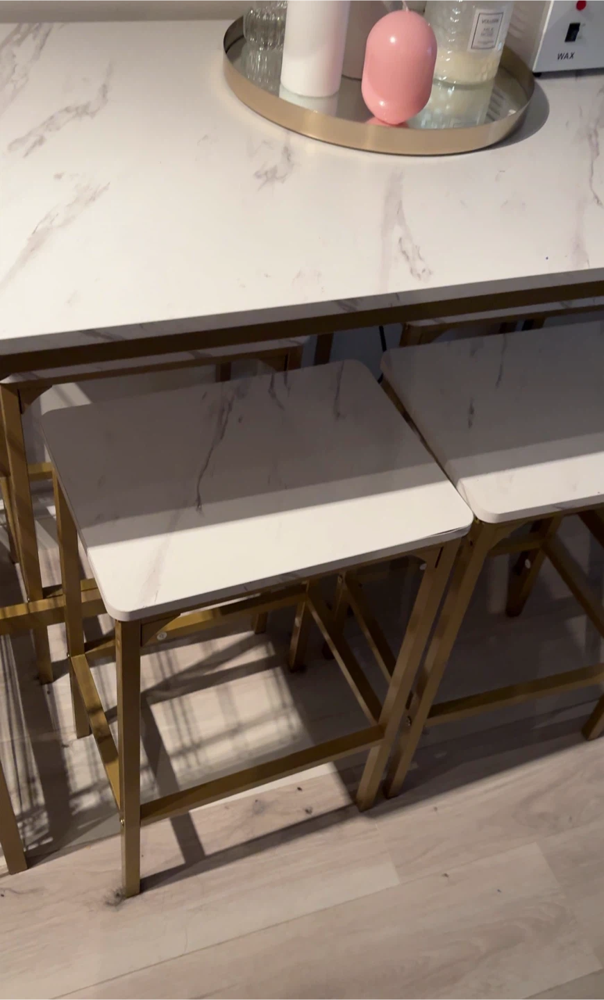 Table and Stools - photo 3