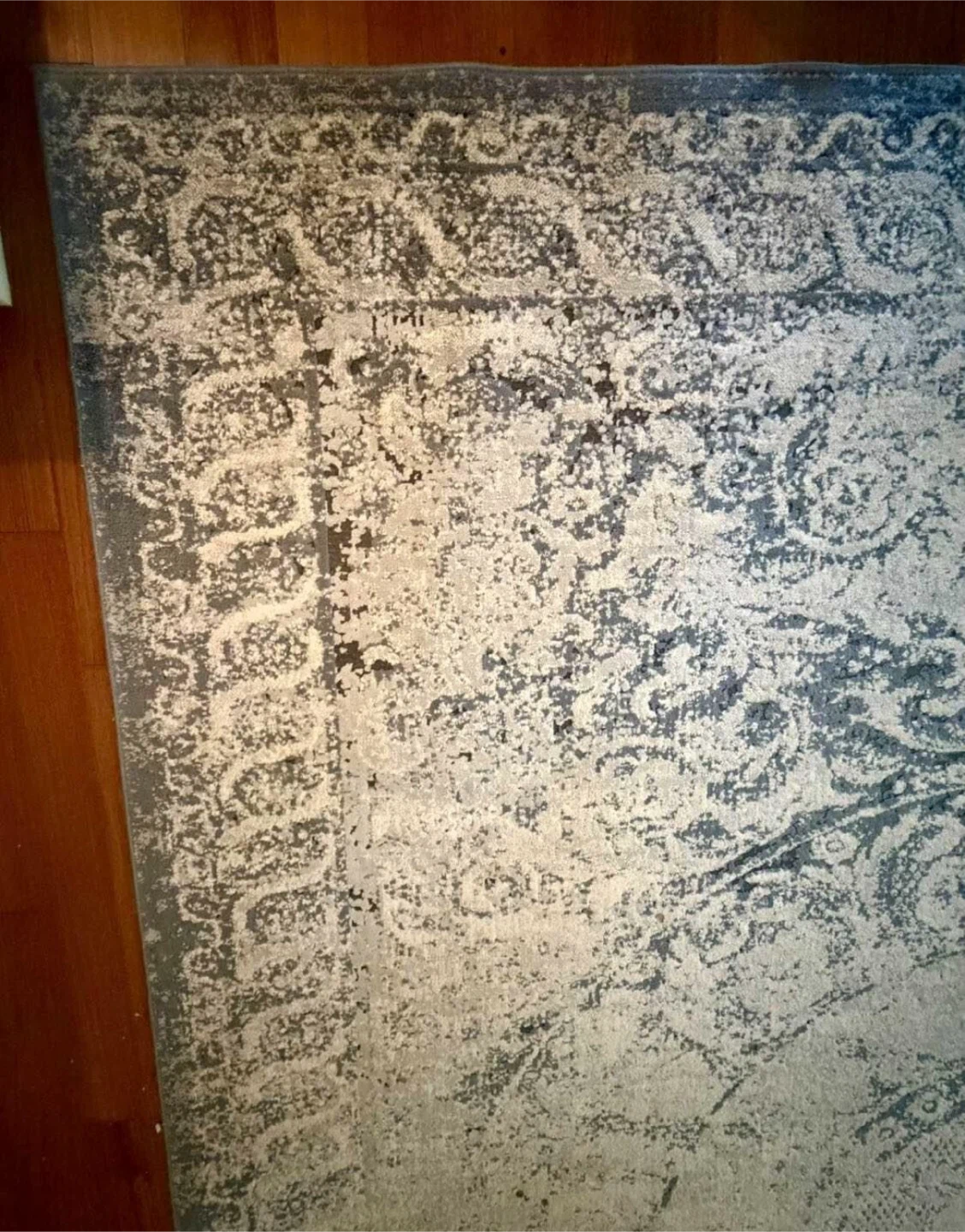 Blue/gray area rug 8' x 10' - photo 3