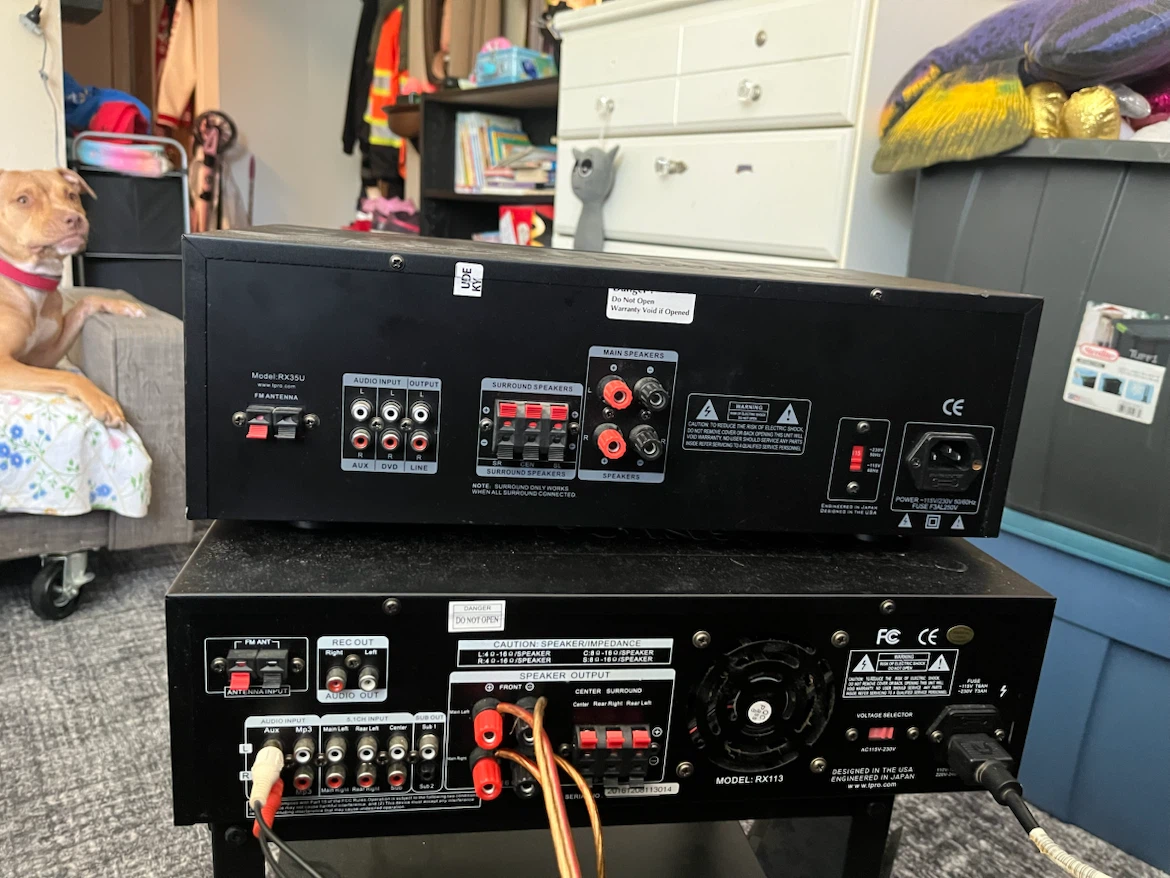 Technical Pro RX35U Receiver and RX113 Amplifier - photo 5