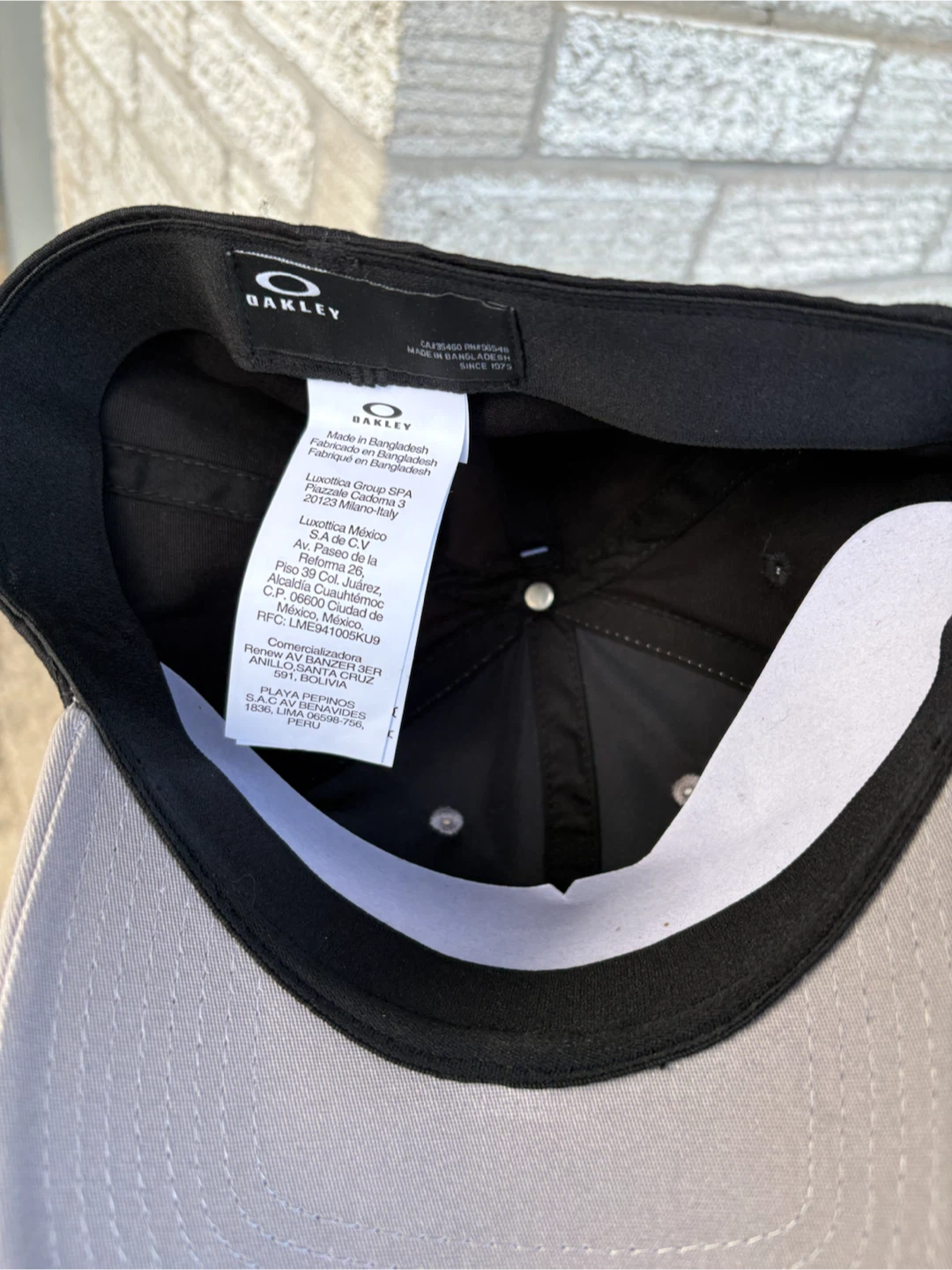 Oakley ball cap hat L/XL fitted flex fit BNWT - photo 5