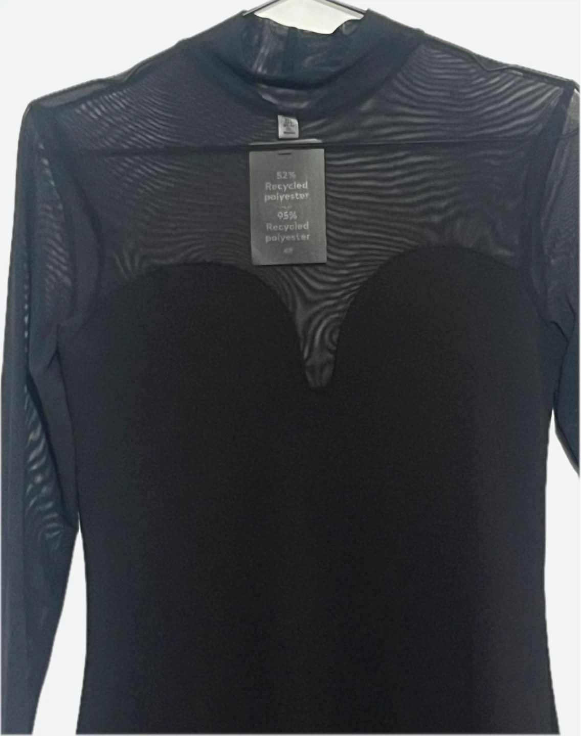 H&M New Sweetheart Mesh Mini Dress - photo 5