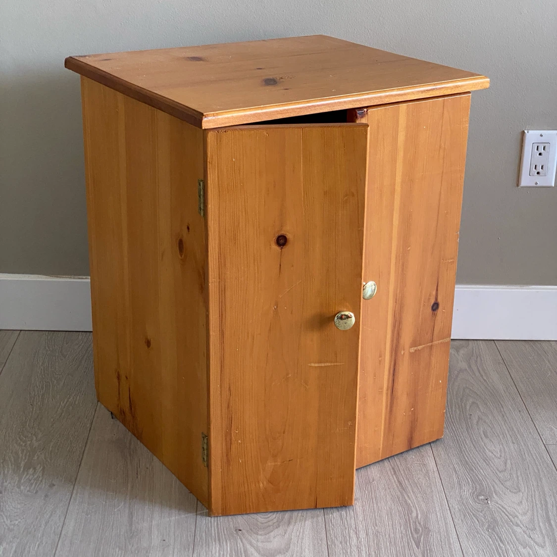 Wooden Storage Cabinet