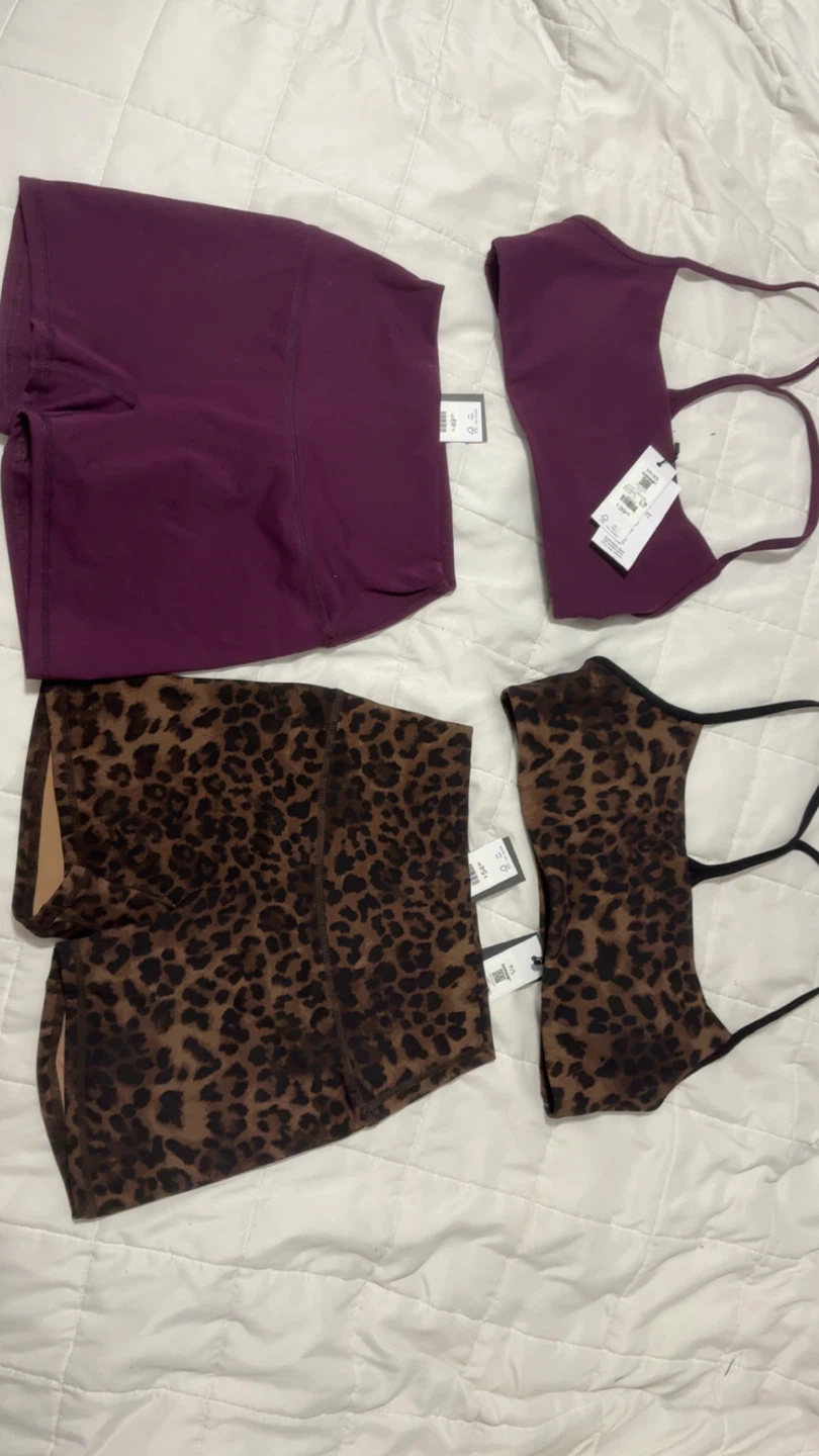 Garage Activewear Set - Sports Bra and Shorts