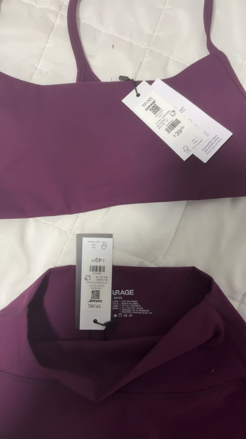 Garage Activewear Set - Sports Bra and Shorts - photo 2