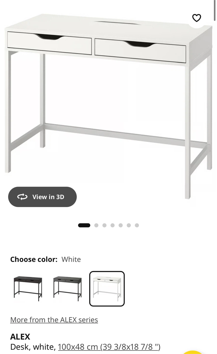 Ikea Wardrobe and desk - photo 2