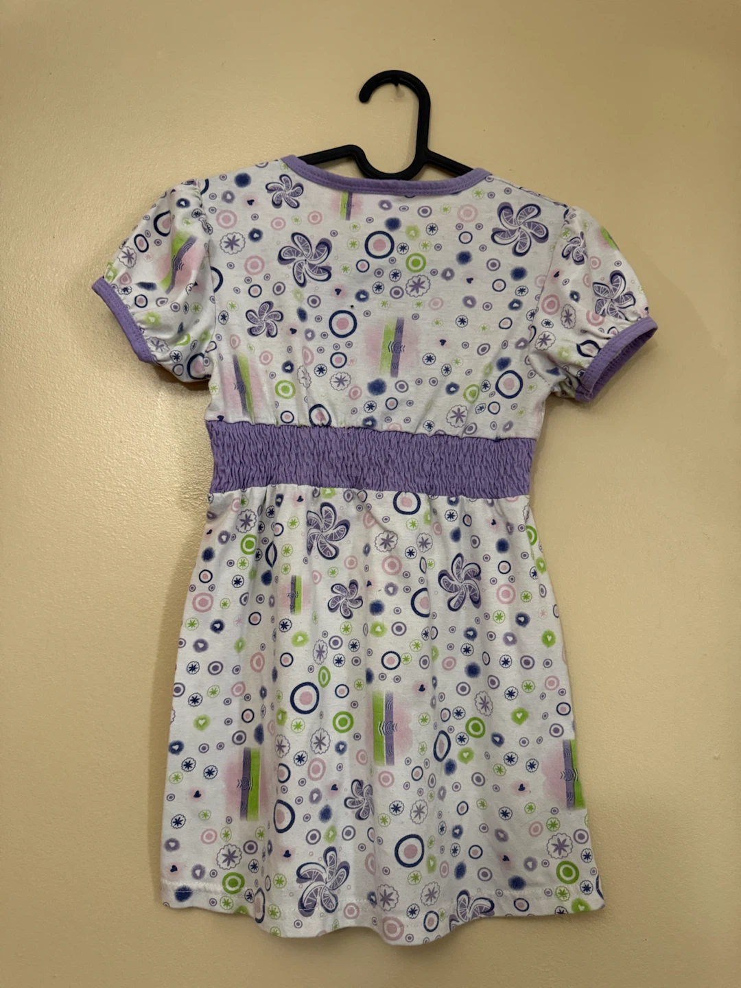 Floral and Polka Dot Baby Doll style top kids size 10 - photo 2