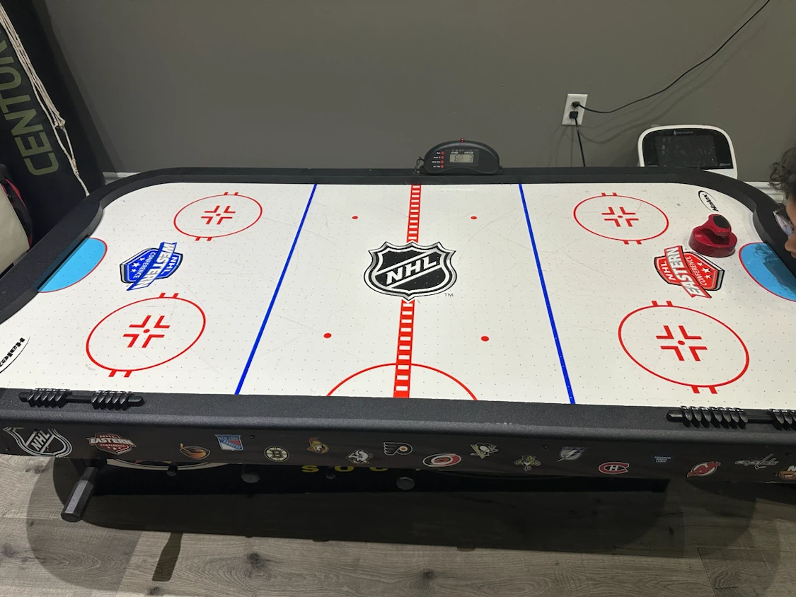 NHL Air Hockey Table as is