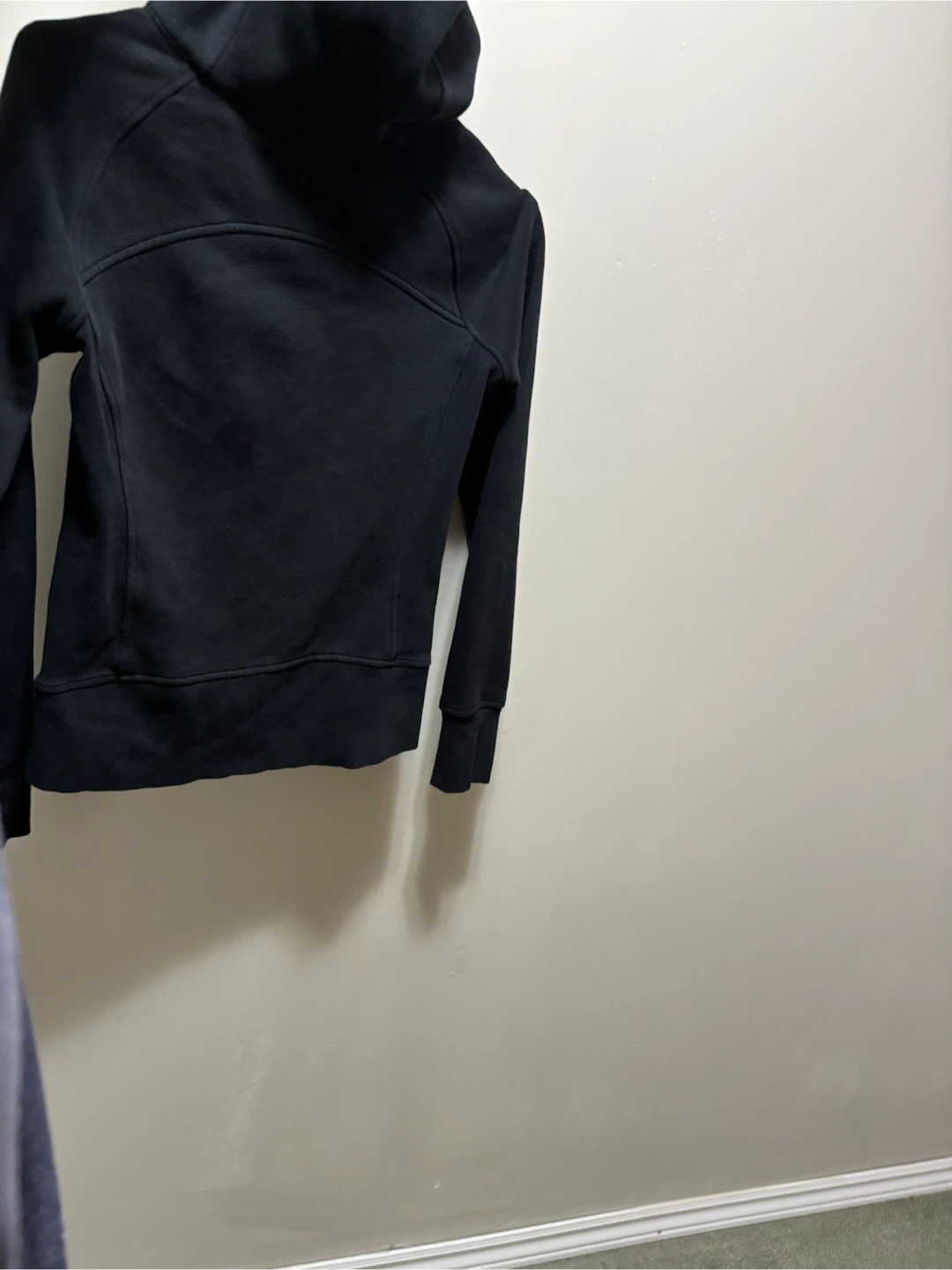 Black Lululemon Zip-Up Hoodie in good condition - photo 5