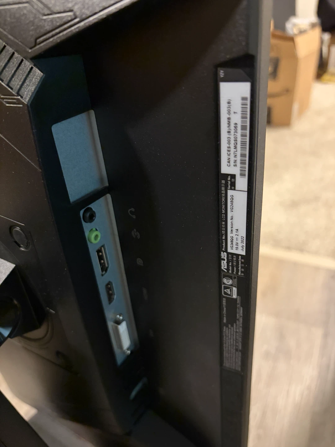 ASUS VG248QG 24” FHD Gaming Monitor - photo 4