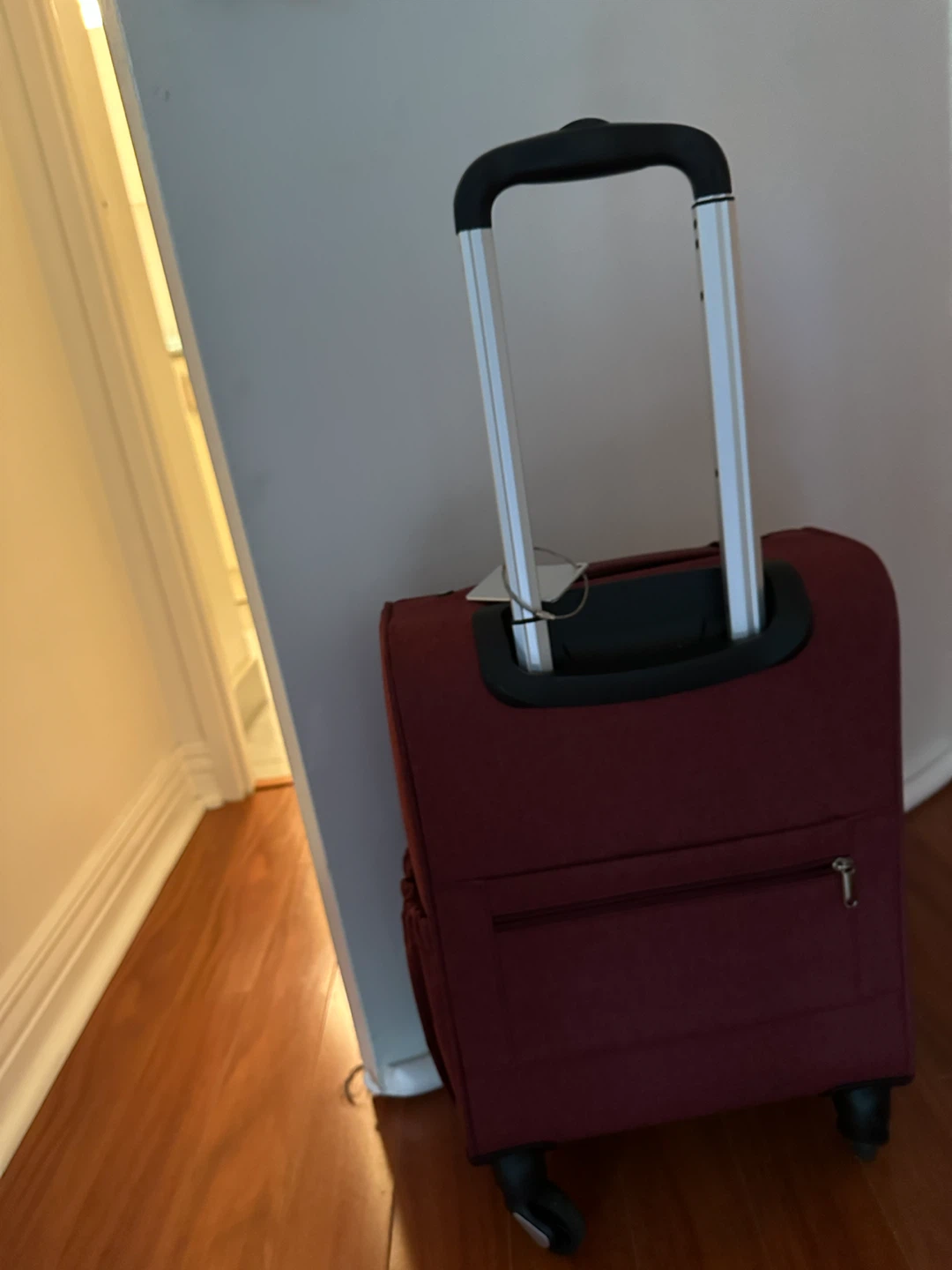 Maroon Carry-On Spinner Suitcase - photo 2