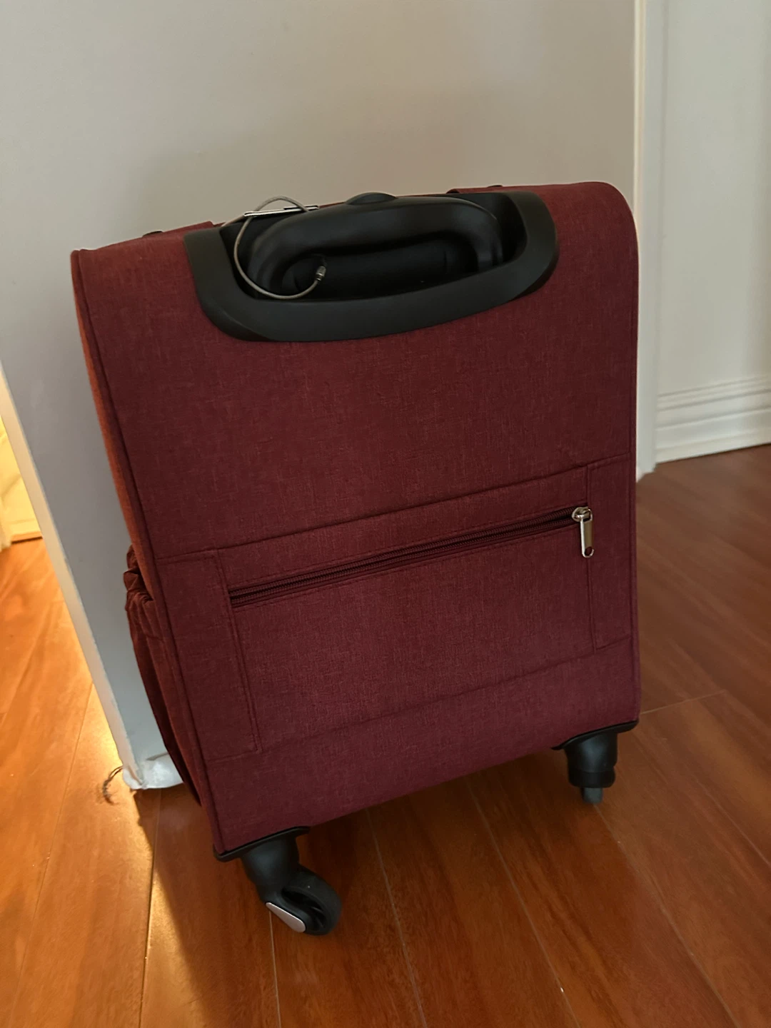 Maroon Carry-On Spinner Suitcase - photo 3