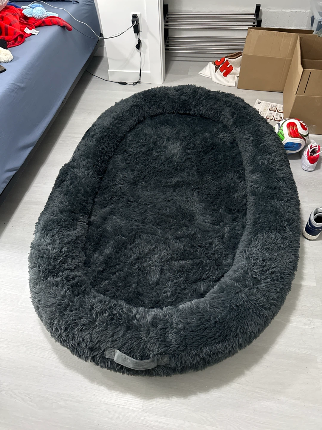 Human dog bed